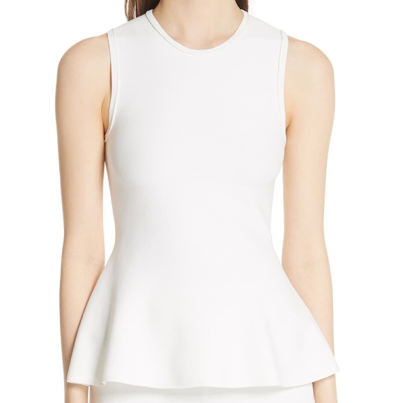 theory classic peplum top